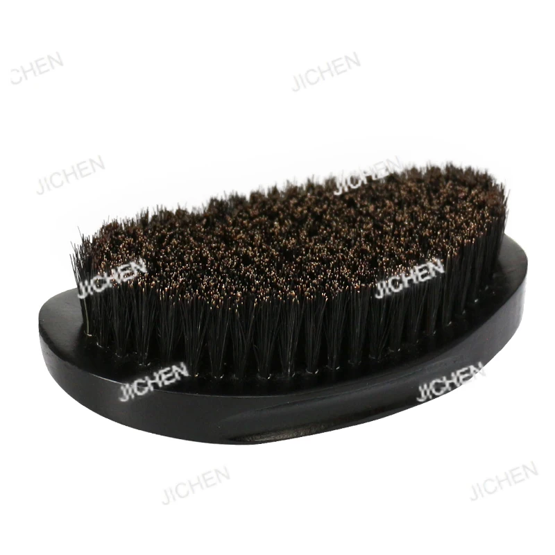 Neu Wholesale Eco Curve Wooden Face Cleansing Sisal Synthetic Shaving Beard Brush