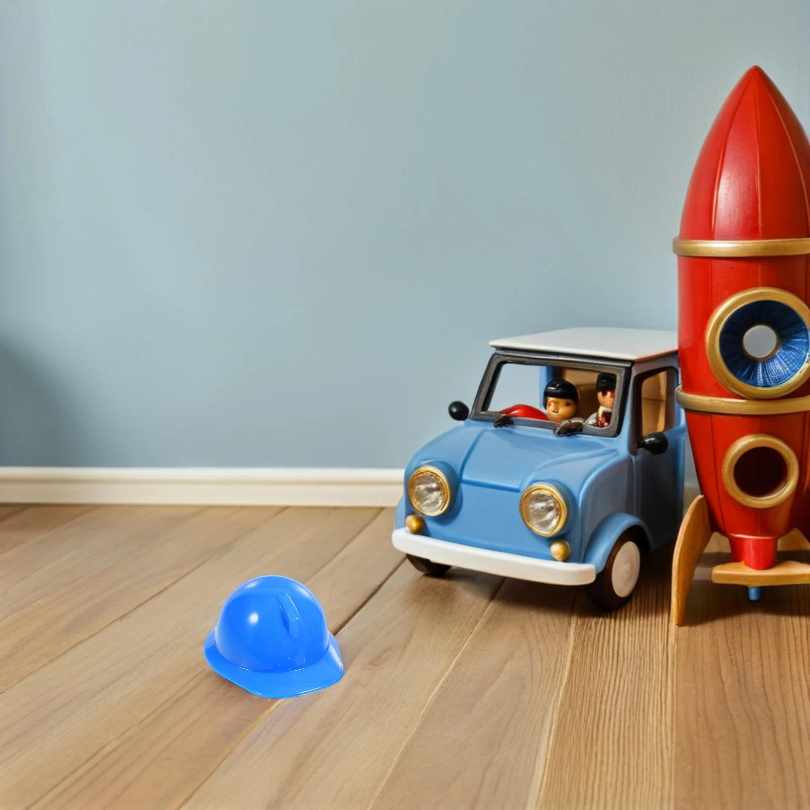 

30Pcs Mini Construction Hard Hats Plastic Safety Helmets Tiny Worker Caps Construction Party Decoration Role Play