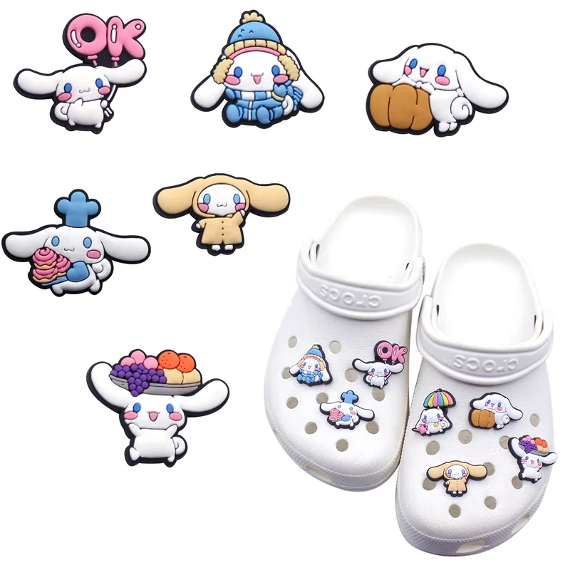 

MINISO 30pcs Sanrio Shoes Charm for Pink Lot Kuromi Melody Shoe Charms Accessories Decoration Shoe Charms Girls Kids Women Pack