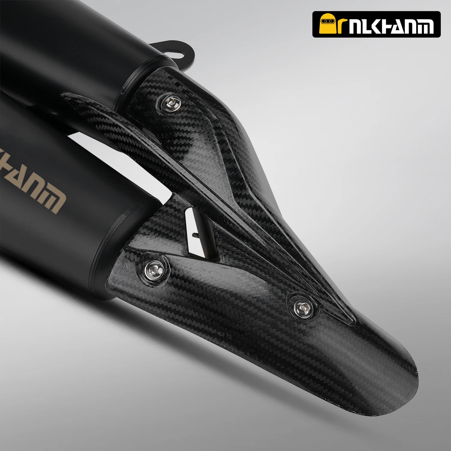 كاتم صوت عادم الدراجة النارية Monster 937/950 تعديل ZARD من ألياف الكربون بمنفذ مزدوج للهروب لدوكاتي مونستر 950 937