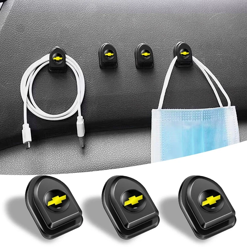 

1/24 шт., мини-автомобильный крючок, внутренний держатель для хранения, вешалка для Chevrolet Silverado Impala Malibu Equinox Cruze Camaro Blazer Aveo