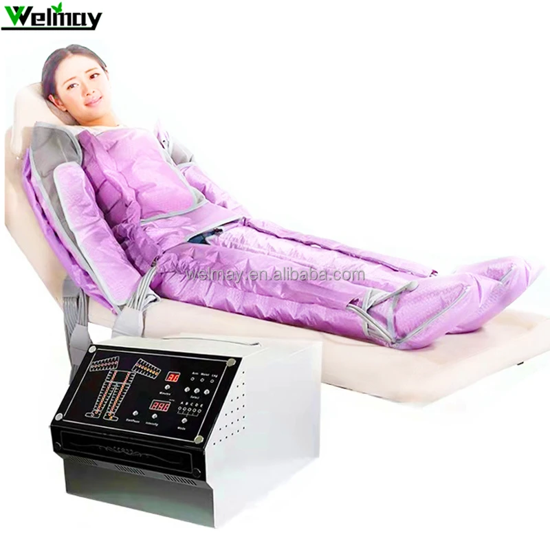 48 Chambers Electroleg massager air leg compression machine treat lymphed vacuum pressotherapy lymphatic drainage massage device