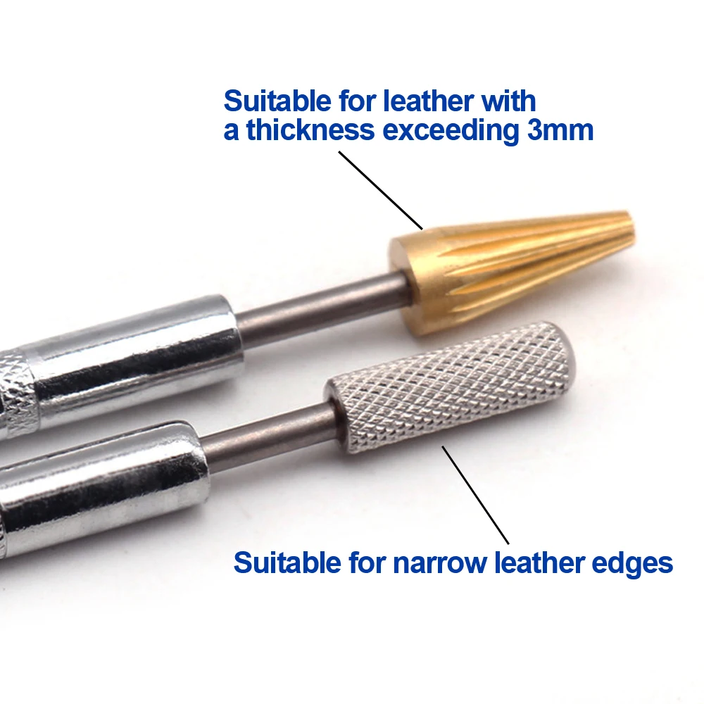 Leather Edge Double Head Oil Gluing Dye Pen Glue Painting Roller Pen Stick Paint Roller Tool DIY Leather Craft Double Side Tool