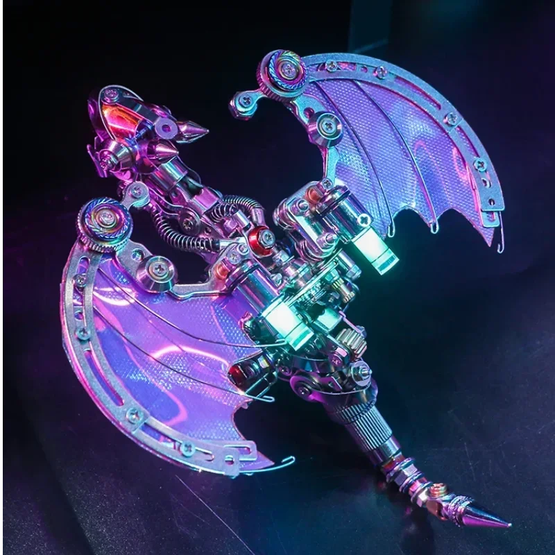 

630PCS 3D DIY Colorful Dragon Toy Handmade Metal Assembly Model Machine Armor Decoration Christmas Birthday Gift