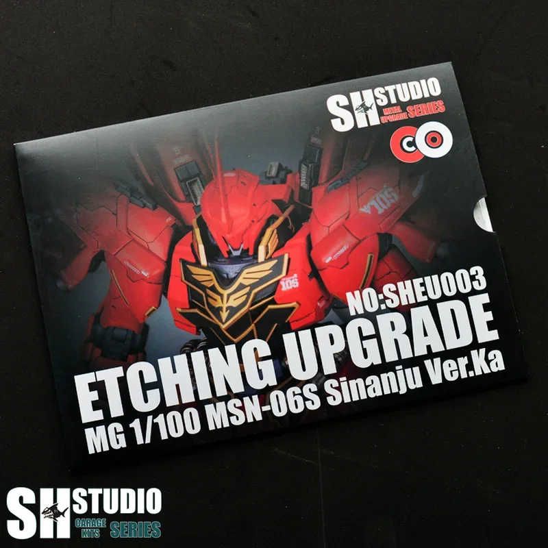 SH STUDIO for Gundam  MG 1/100 SINANJU  Etching Upgrade Special Metal Action Figure Model Detail Modification Repair