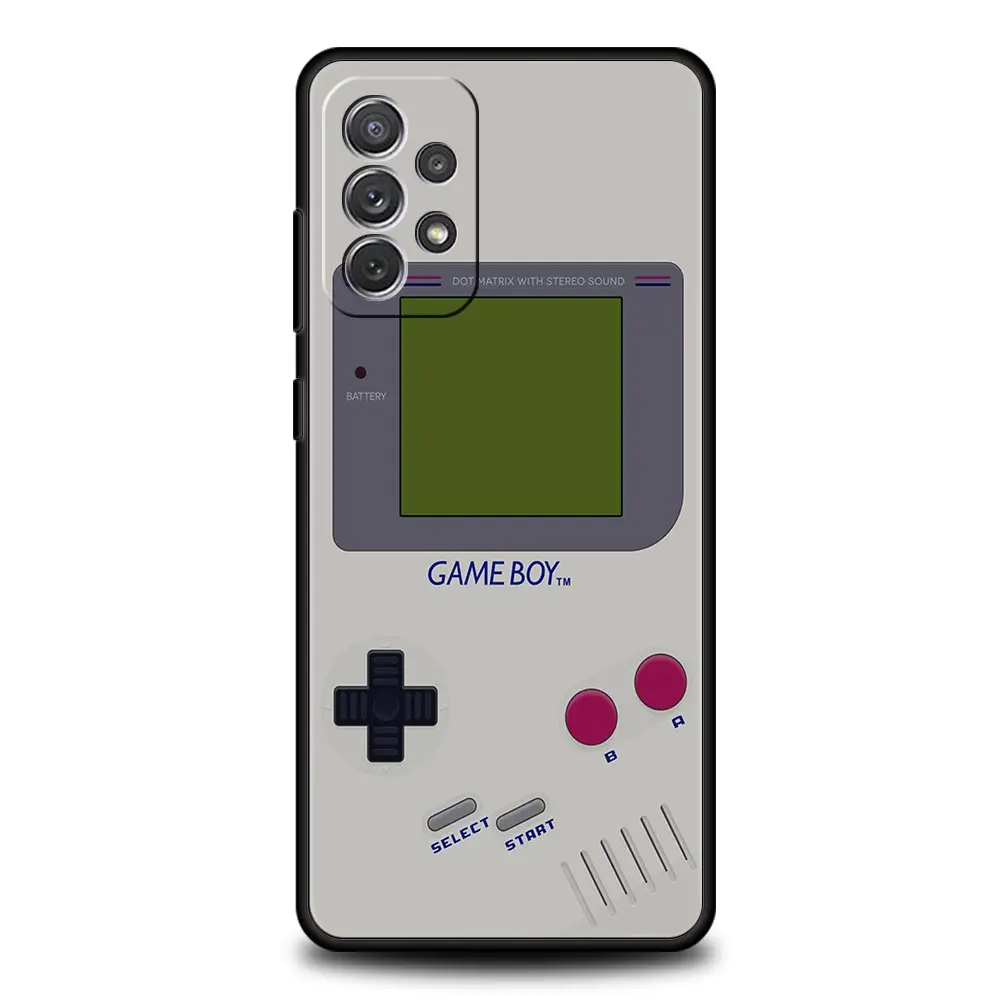 Phone Case For Samsung Galaxy A15 A13 A51 A71 A41 A31 A21S A03S A05 A12 A32 A52 A23 A25 A33 A53 A73 5G Cover Gameboy Boy Game