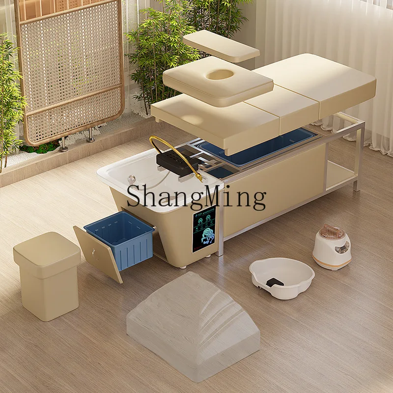 

SM Water Storage Type No Connection to Water Shampoo Bed for Hair Salon and Beauty Treatment Bed Shampoo Bed Hair Care Salon