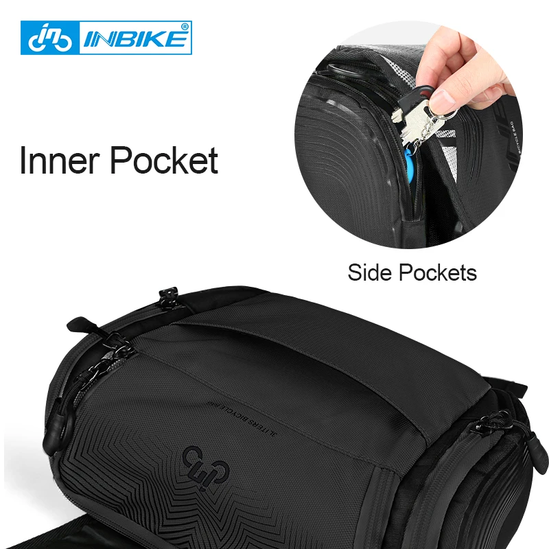 Inbike Fiets Frame Bag Grote Capaciteit Rugzak Stuur Front Bag Bike Pocket Fietsen Case Houder Ultralight Fiets Accessoires