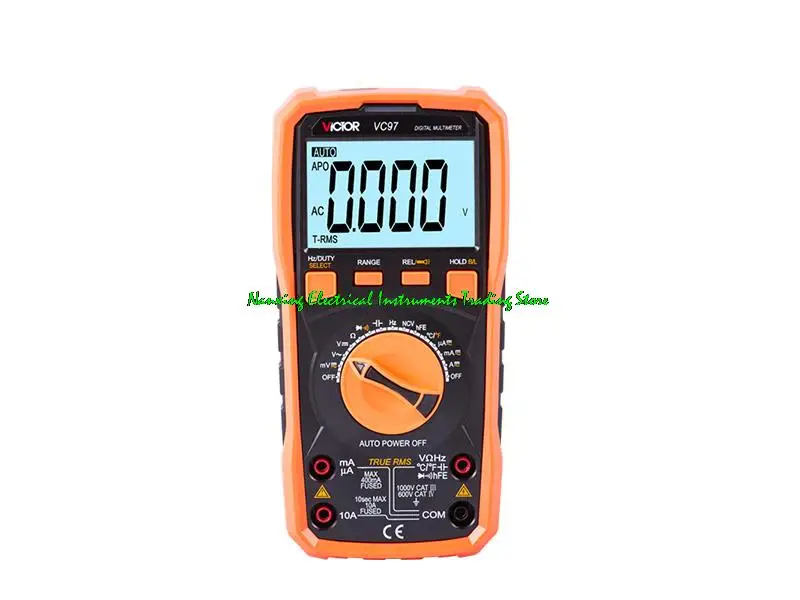 VICTOR VC17/VC97 Digital Multimeter True RMS Auto Range DC/AC Resistance Capacitance Frequency Tester Digital Universal Meter