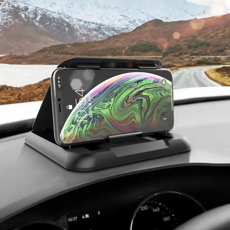 さまざまなダッシュボード用の車の電話ホルダー,iphone,samsung,androidスマートフォンと互換性のある滑り止めのデスクスタンド