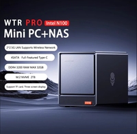 WTR Pro MINI PC/NAS AMD Ryzen 7 5825U N150 DDR4*2 3200MHz supports2.5/3.5\
