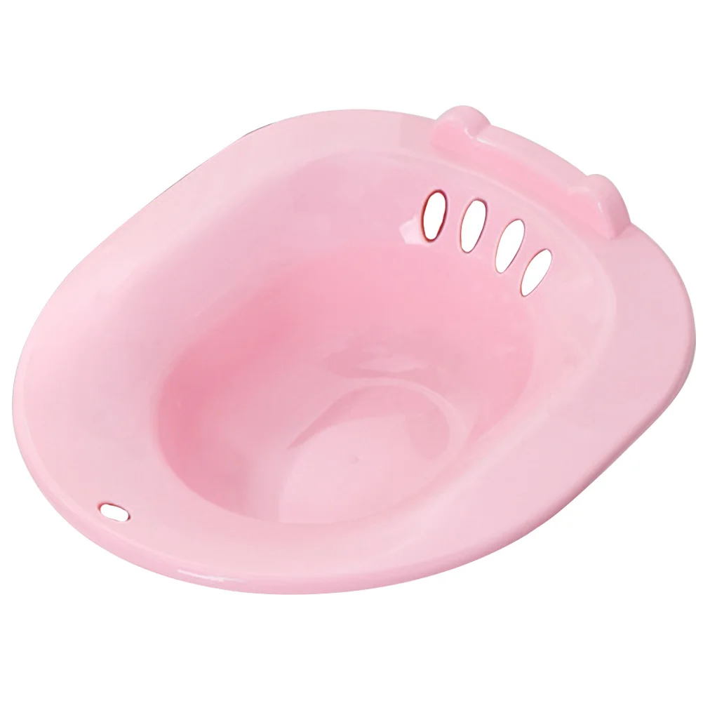 حوض سيتز لمقعد المرحاض للعناية بعد الولادة للنساء الحوامل لتخفيف البواسير فوق المرحاض سيتز حمام نقع العجان حوض استحمام الورك #1