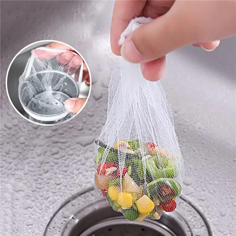 Kitchen Sink Filter Screen Drain Rack Stainless Steel Hanging Mesh Vegetable Washing Special Leftover Soup Water Filter Screen