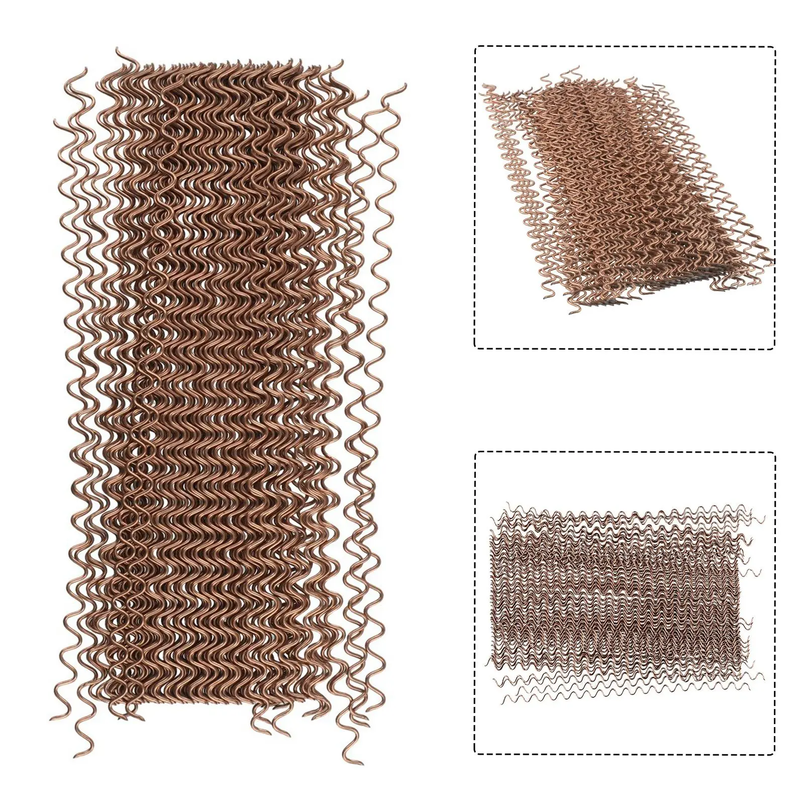 50/100pcs Car Wiggle Wires 320-335mm Spot Welding Electrodes Wave Wires Car Spotter Dent Puller Paint Dent Repair Tool view 2