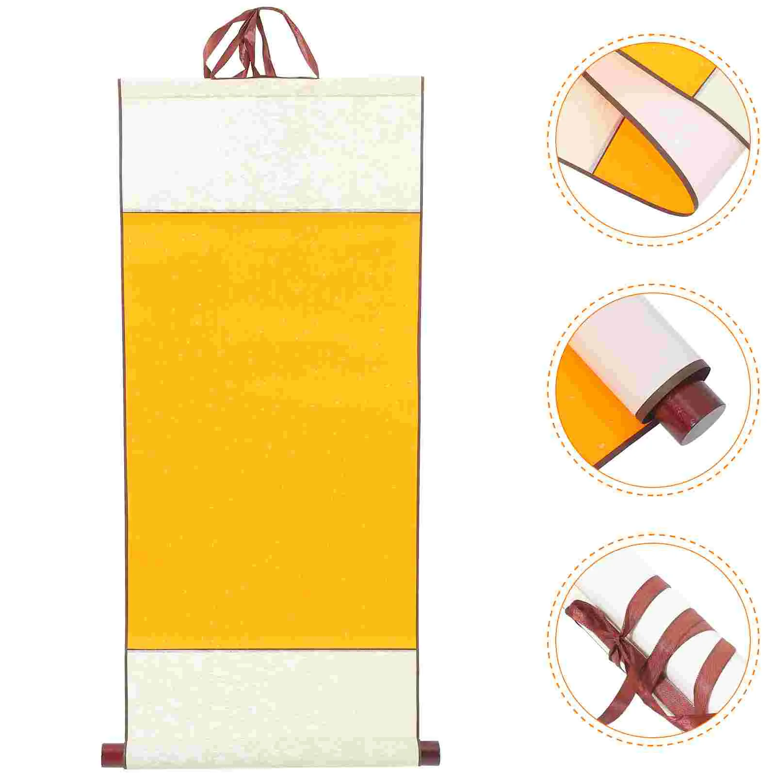 Blank Scroll Rice Paper for Calligraphy Drawing Multi Function Scroll For Painting Supplies Chinese Painting Decor