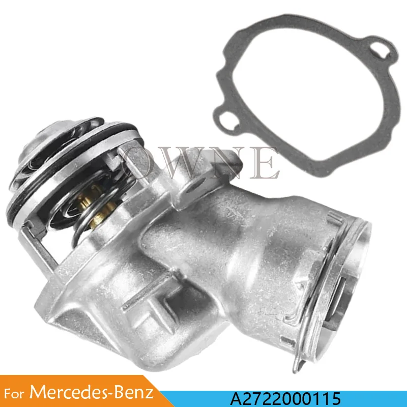 Car Coolant Thermostat Assembly A2722000115 For Mercedes-Benz W204 S204 W211 A207 C300 C350 E350 A209 C209 C219 W203 ML350 5