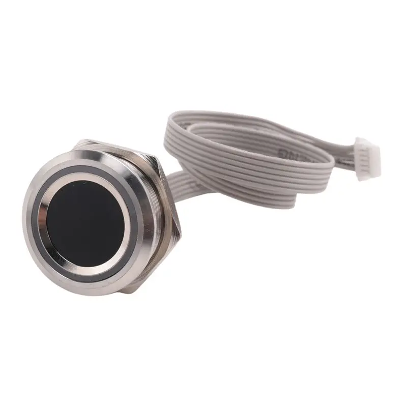 

A29F-R503-S Capacitive Fingerprint Module Fingerprint Lock Color Lamp Ring,Waterproof,150 Fingerprint,For Fingerprint Identifica