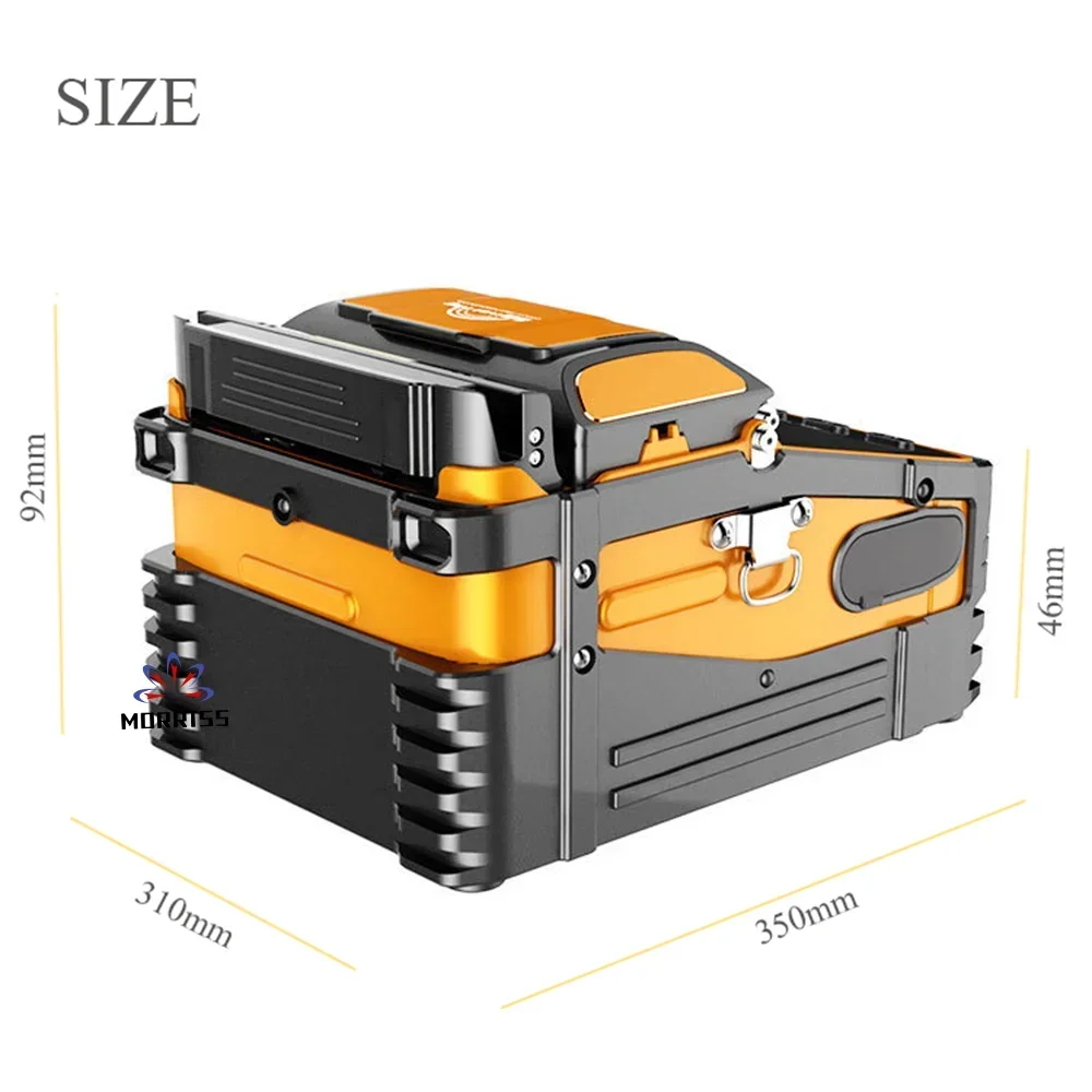 

6 Motors View 7 Core Alignment Arc Optic Fiber Fusion Splicer AI-9 Fiber Optic Welder Splicing Machine