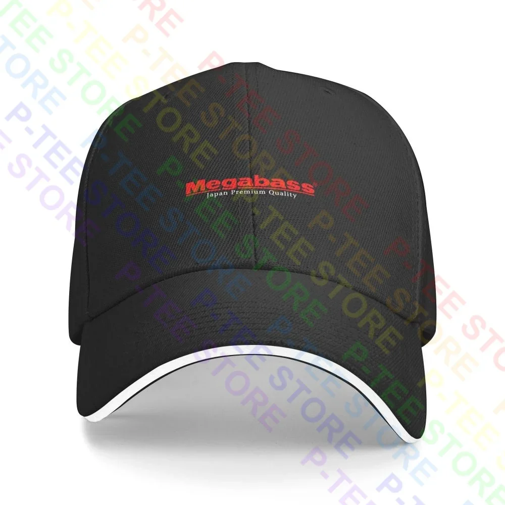 

Megabass Logo Japan Premium Sandwich Cap Baseball Cap Trucker Hat Casual Headwear Comfortable