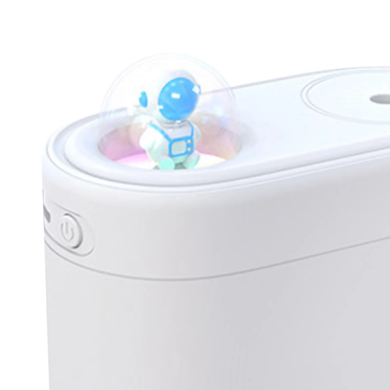 Humidificador doméstico con luz nocturna 350 ml silencioso para mesa oficina viajes