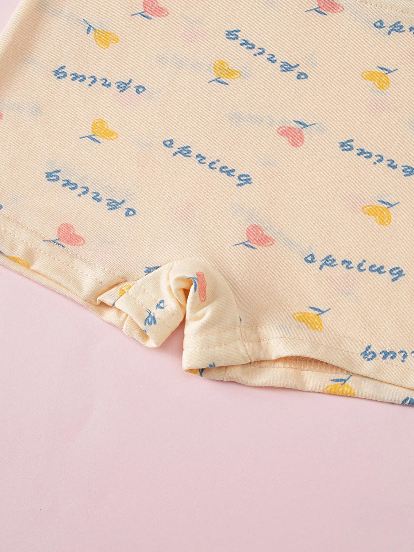 5/7-teiliges Set Mädchen-Unterwäsche für alle Jahreszeiten, bequeme, elastische Boxershorts mit niedlichem Aufdruck, vielseitige Kinder-Shorts – Detail 8