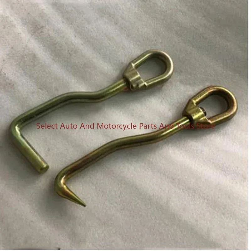 Round/Pointed Head Sheet Metal Hooks Auto Body Repair Tools Collision Pulling Clamps Frame Machine Tools Swivel Head