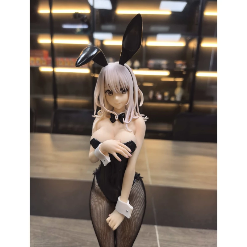 Kuroiwa Medaka Bunny Girl 1/4 Scale PVC Action Figure Cute Desktop Decoration Toy Collectible Gift for Fans