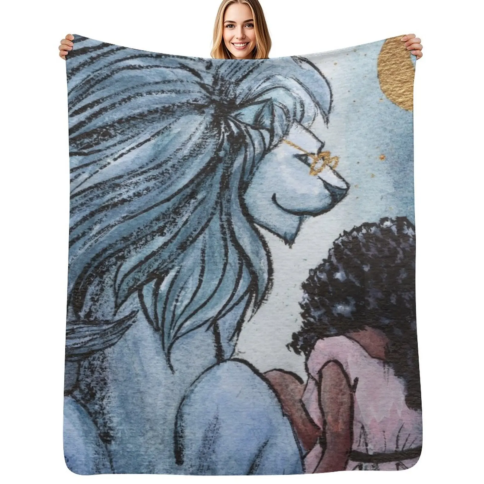 

I'll Be Your Stars Throw Blanket Baby Custom Decorative Sofas Tourist Blankets