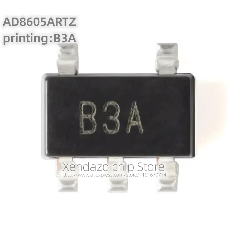 10pcs/lot AD8605ARTZ-REEL7 AD8605ARTZ printing B3A SOT-23-5 package CMOS rail to rail operational amplifier chip