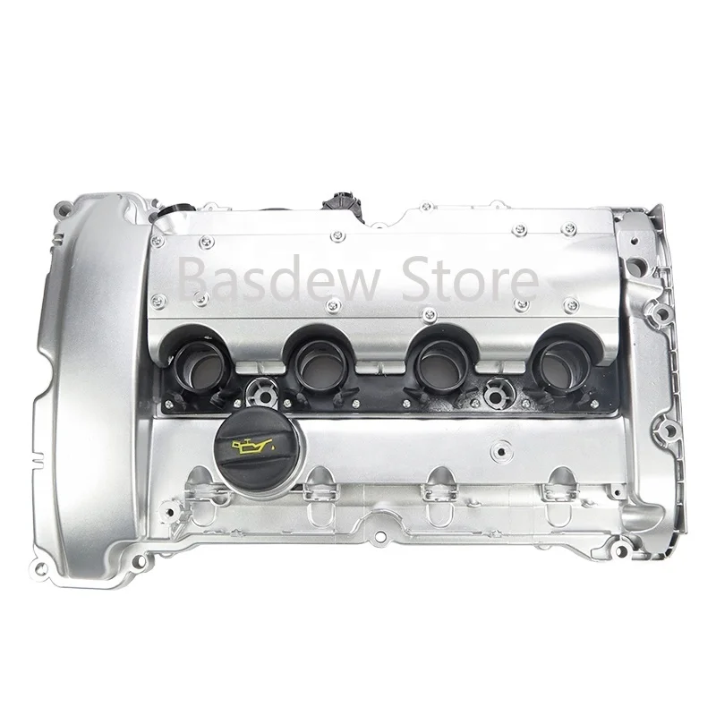 V759886280 0248Q2 Aluminium Alloy Valve Head Cover， for Citroen C4L DS4 DS5 1.6T，for Peugeot 308 CC SW 3008 RCZ