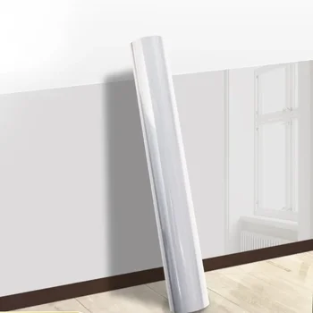 Película protetora de parede, resistente a arranhões, anti-sujo, não machuca a parede, adesivo de proteção de parede eletrostático transparente para casa