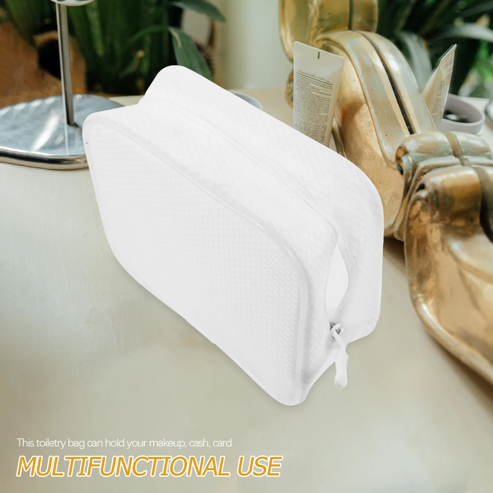 

Bag Proof Organizer Travel Makeup Box Multifunctional Toiletry Pouch EVA Organizer Case Women Storage