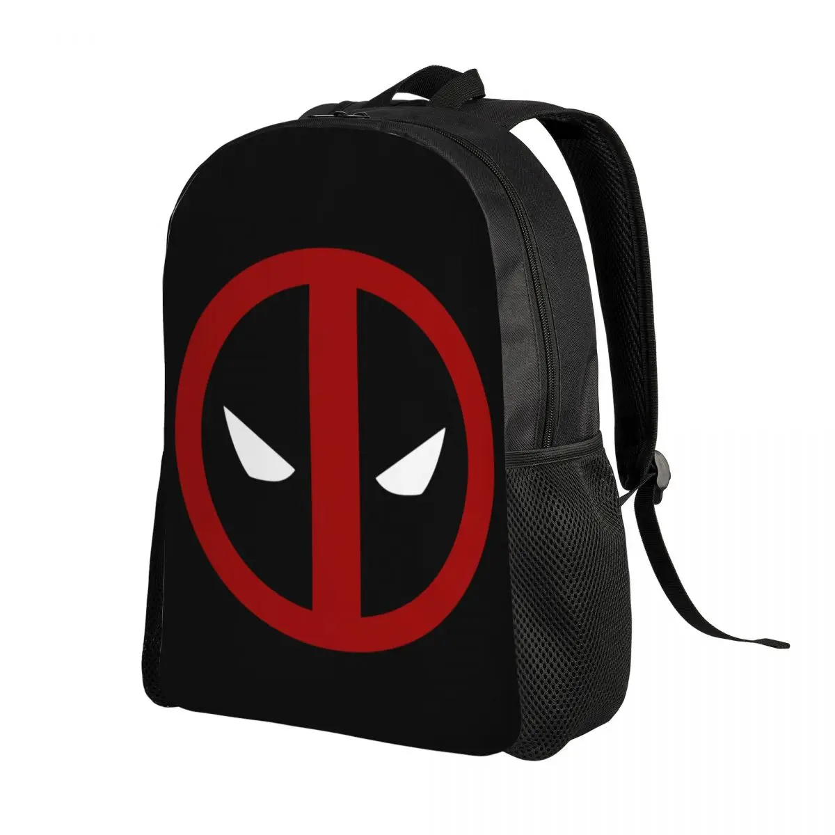 Custom Superhero Backpacks for Boys Girls Deadpool Sympol College School Travel Bags Women Men Bookbag Fit 15 Inch Laptop