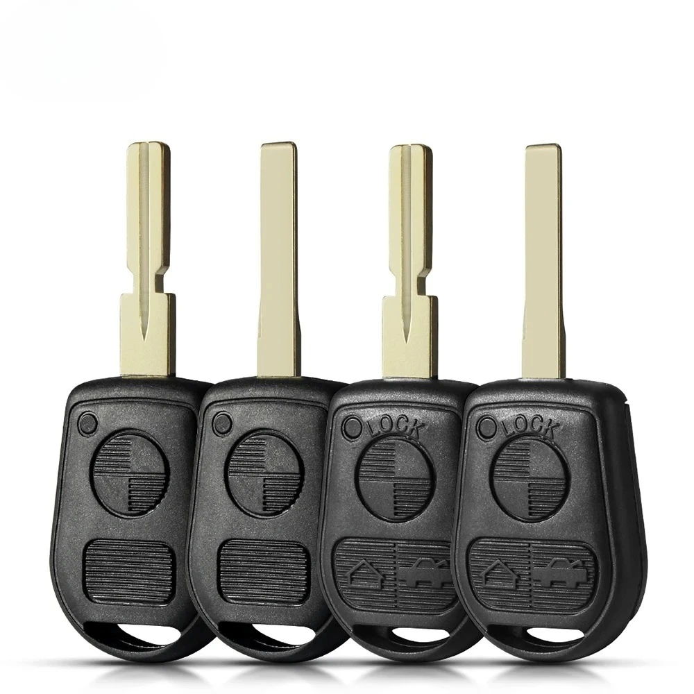 

Dandkey 10 шт. для BMW Z3 E31 E32 E34 E36 E38 E39 E46 Z3i Fob 2 3 кнопки дистанционного ключа автомобиля Замена необрезанного лезвия HU92 HU58