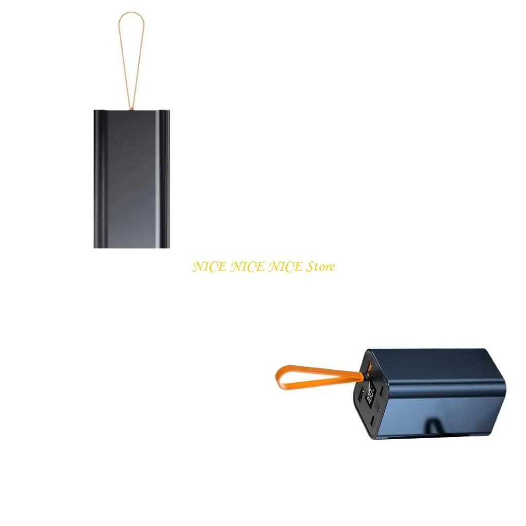 

Батарея Powerbank Cording 20000 мАч мобильных зарядных устройств в кабеле PD22.5W Батарея