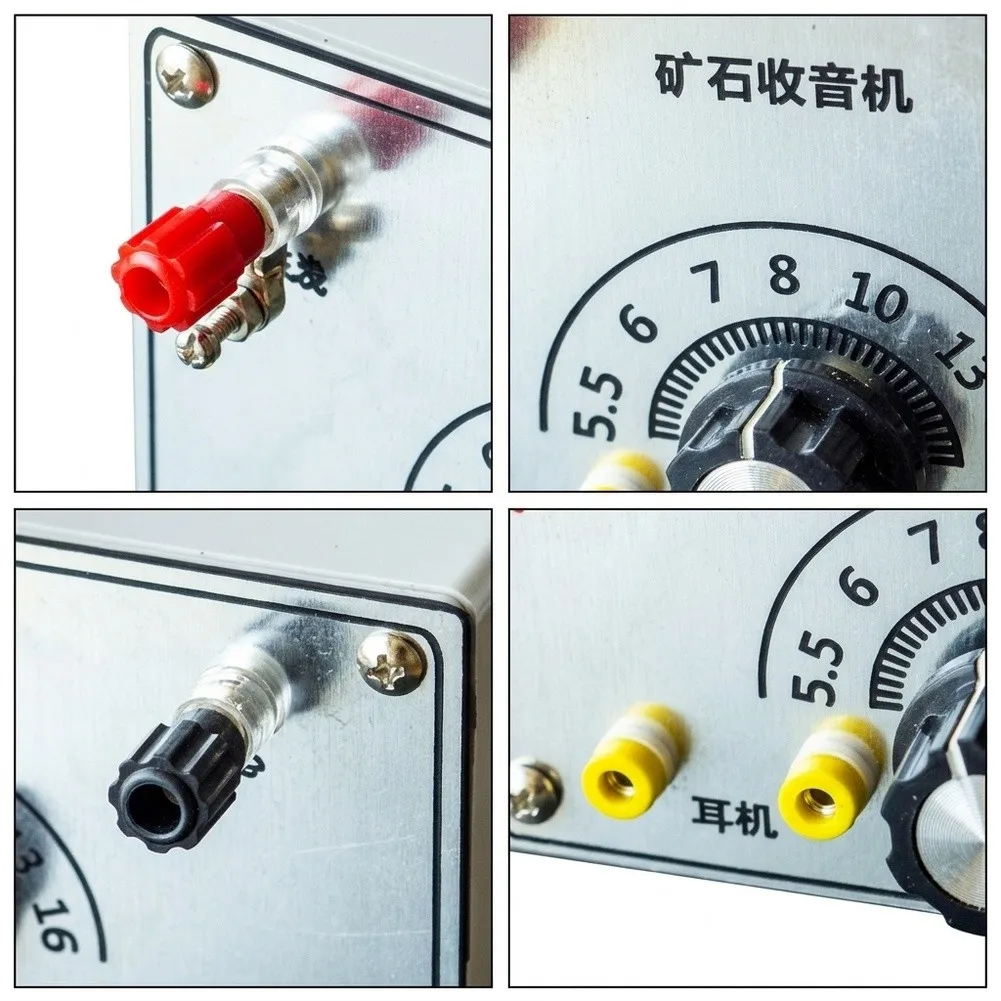 DIY For Crystal Radio Kit for Makers and Learners All Components Ready to Build Radio Without Special Tools or Skills