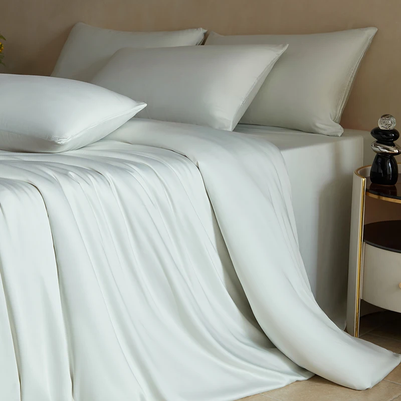 

3/4/5Pcs 100% Mulberry Silk Bedding Set with Quilt Cover Bed Sheet Pillowcase Single Double Queen Size Duvet Cover Bed Sheet Set
