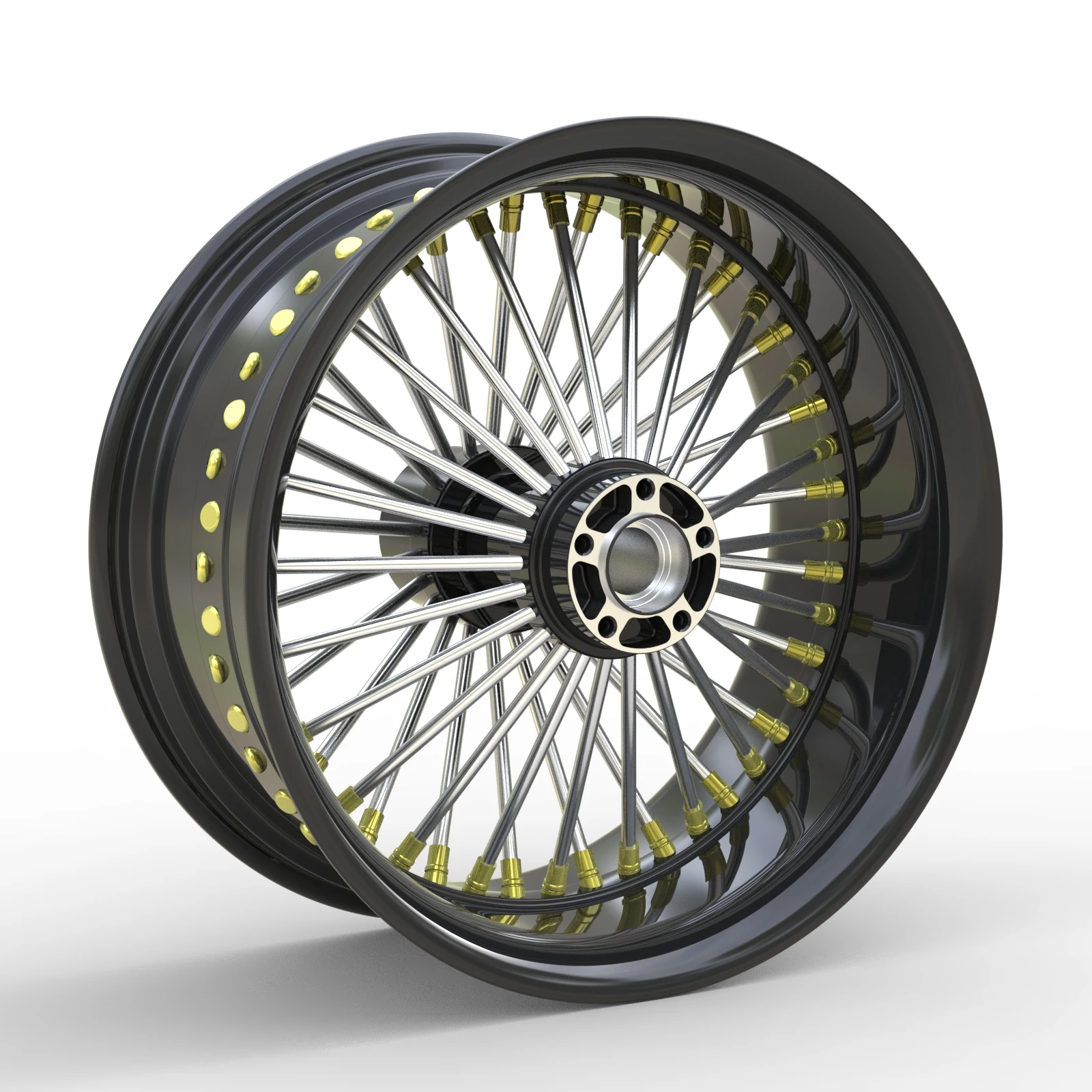 

High-Performance Motorcycle Wheels Set 3.5/4.25 Supermotor Forged 10mm Construction Delivered to Your Door Factory Direct