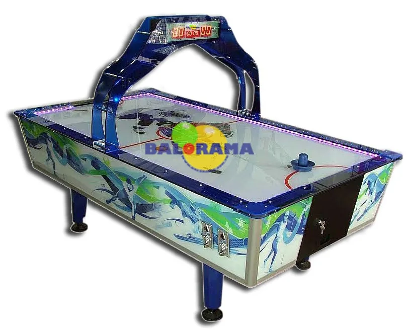 Mesa de hockey de aire de cristal a la venta, paseos para niños