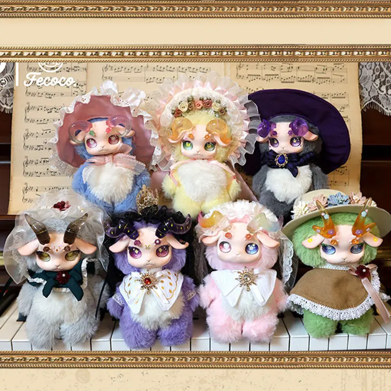 

Fecoco Victoria Sheep Series Blind Box Fantasy Creature Vinyl Plush Doll New Year Gift Collectible Toy Ornament Gifts For Girls