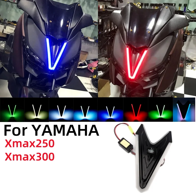 

Индикаторная лампа для YAMAHA Xmax 250 Xmax 300, модифицированная фара со светодиодной подсветкой для XMAX 300 250, аксессуары для мотоциклов