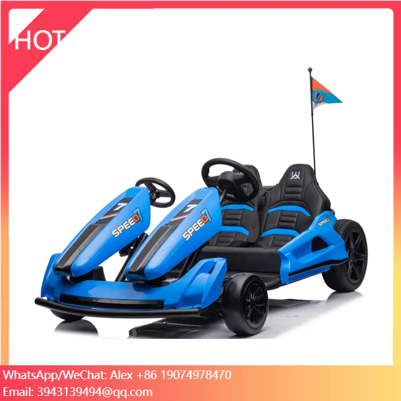 

Высококачественный детский электрокарт на 2 человек с батареей 24В/48В и бесщеточным двигателем