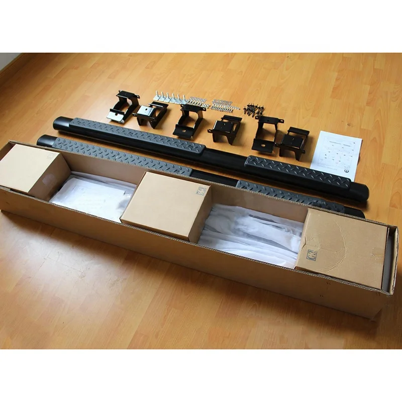 Fabryka Części Samochodowych Modyfikowanych Stop Aluminium Stałe Stopnie Boczne Progi Samochodowe Akcesoria Zewnętrzne do Jeep Grand Cherokee 20