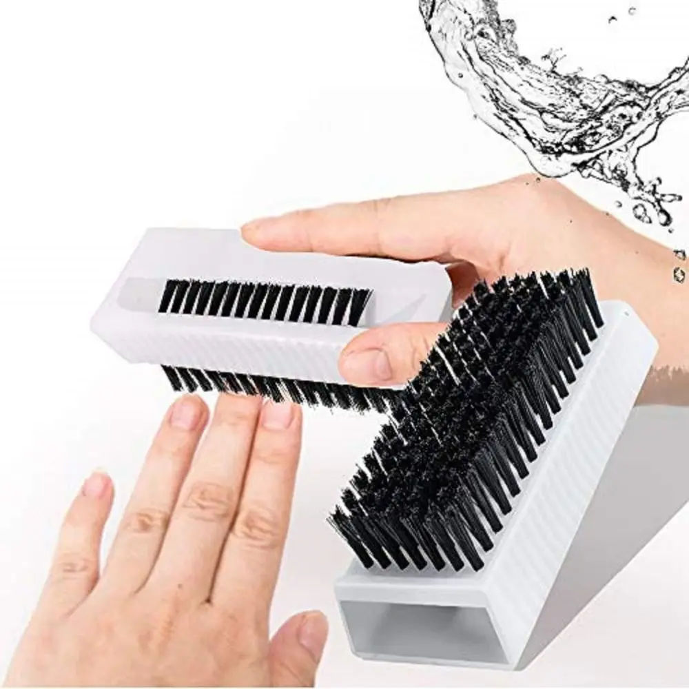 Cleaning Brush Non-Disposable Double-Sided Nail Brushes Stiff Bristle Fingernail Brushes Hand Scrubber Surgical Scrub Brushes