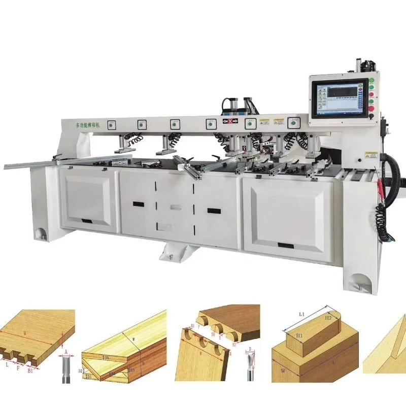 CNC Multi-functional Mortise and Tenon All in One Machine