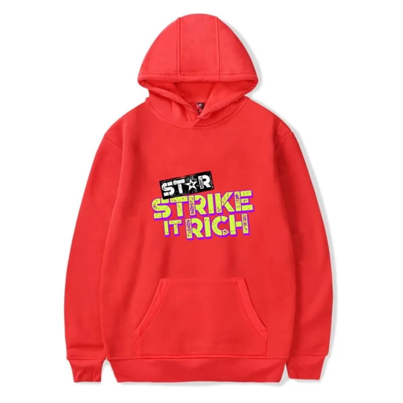 STAR Strike It Rich Isshou Senkin felpa con cappuccio Merch per uomo/donna Unisex inverno manica lunga felpa Cosplay con cappuccio Streetwear