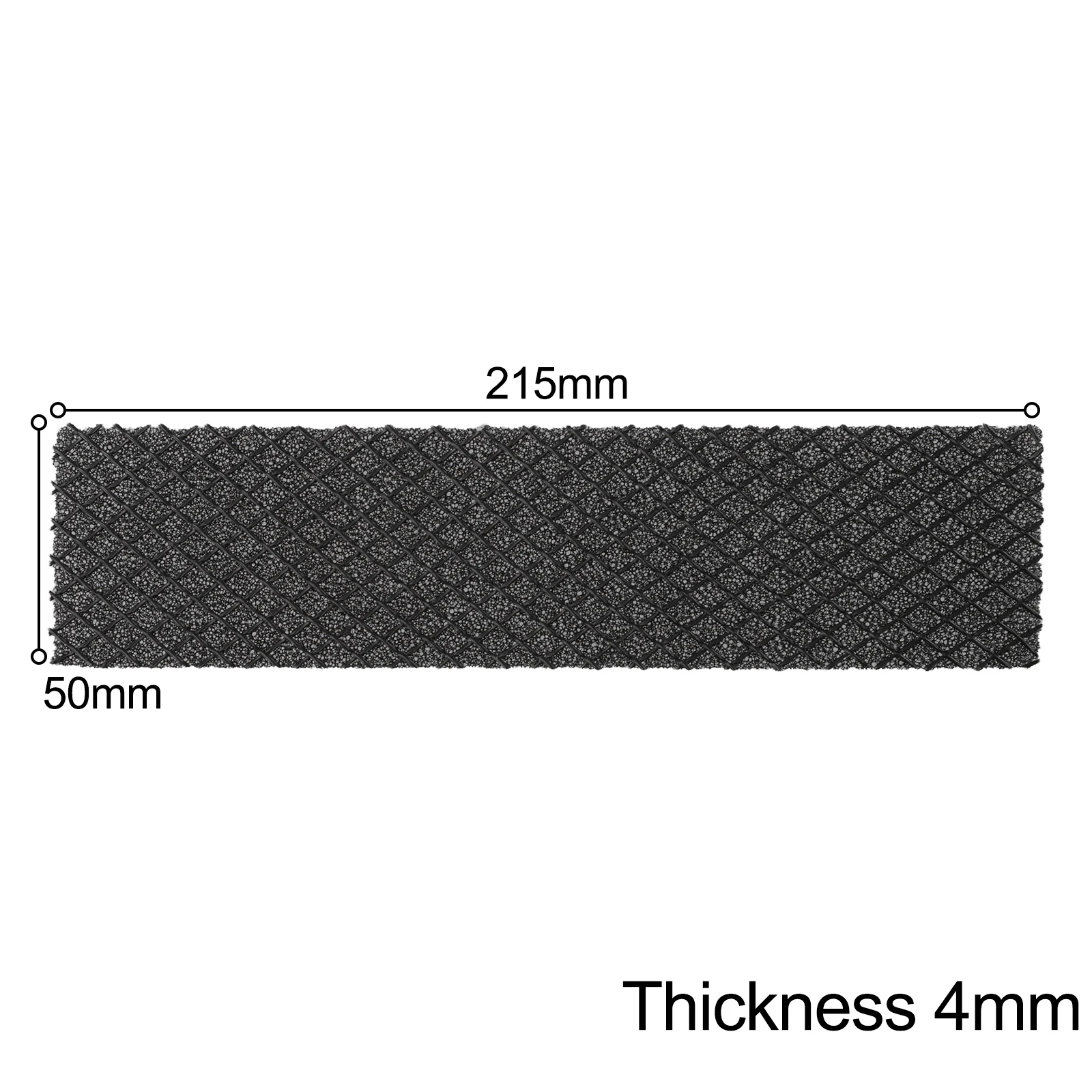 Five Pieces Cotton Filters for Midea For Air Conditioners Designed to Prevent Dust Accumulation and Assist in Cooling Efficiency