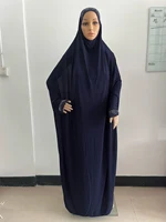 H098 taille libre Robe musulmane prier Khimar caftan Burqa Abaya Robe Hijab moyen-orient vêtements 3
