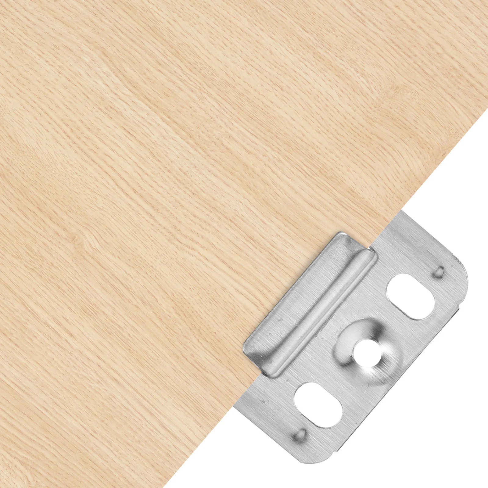 

100pcs Stainless Steel Wall Panel Clamp For Bamboo Wood Fiber Fixing Piece Integrated Wall Panel Hardware Connector