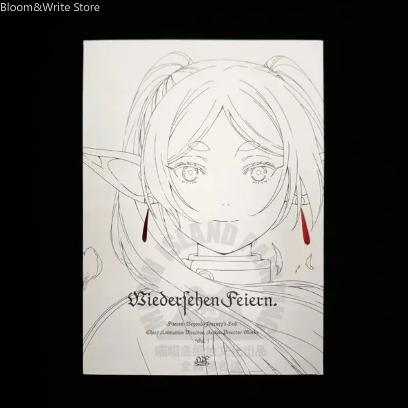 F-Frieren Beyond Journey's End Vol.1 Animation Correction Setting Book Character Storyboard Line Art Collection